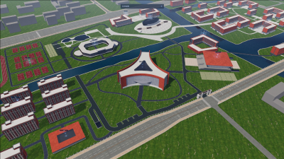 Vocational School Display Visualization