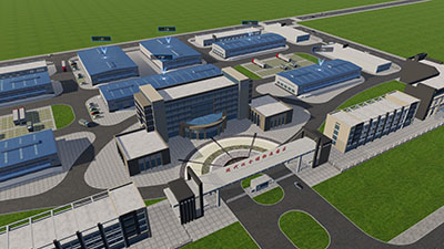 Digital Twin System for Modern Warehousing and Logistics Parks
