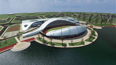 Stadium Model - Urban Digital Twin System