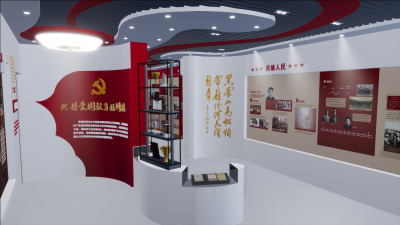 Red Education Base Roaming Visualization