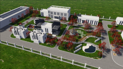 Digital Twin System for Laboratory Base Parks