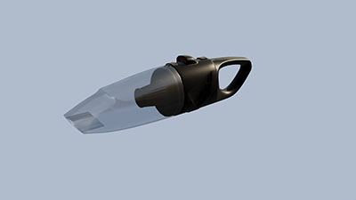 Vacuum Cleaner Product Display Visualization