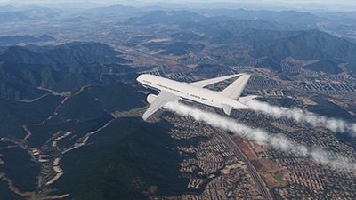 Airplane Flight Display Visualization