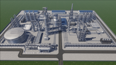 Chemical Plant Production Visualization