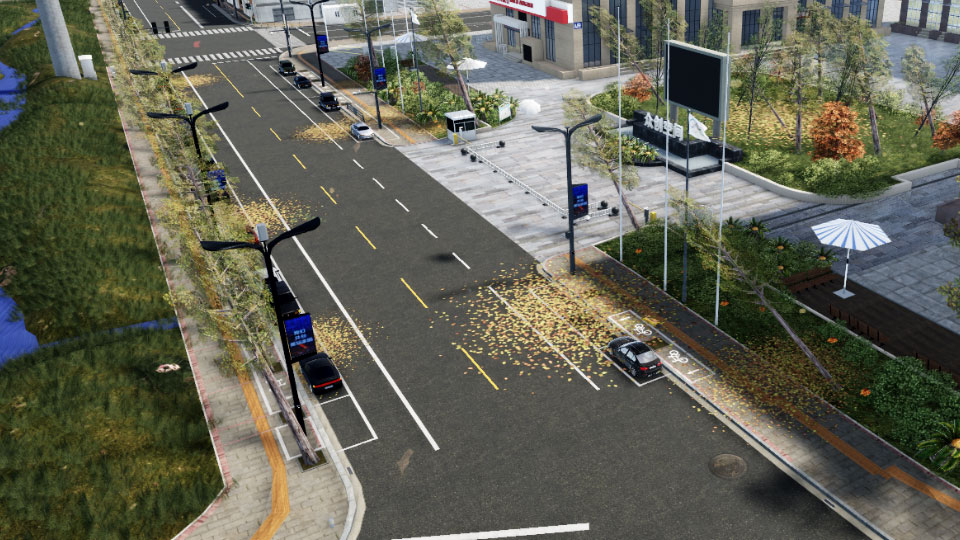 Future Block Digital Twin Visualization