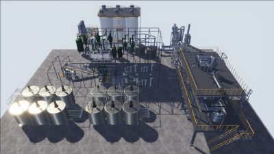 Gas Storage Plant Digital Twin System