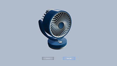 Fan Product Model Visualization