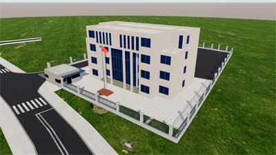 Office Building Display Visualization