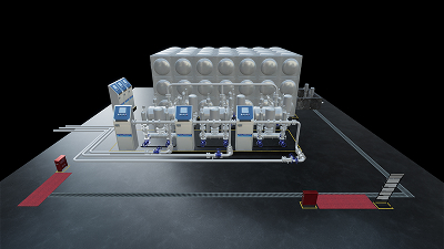 Modern Pump Room - Digital Twin System