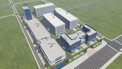 Electrical Automation Production Plant Visualization