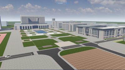 Middle School Campus Display Visualization
