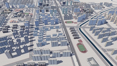 3D City Model Visualization