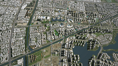 GIS Terrain Scene