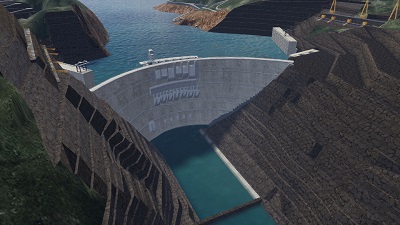 Dam Hydropower Station Visualization