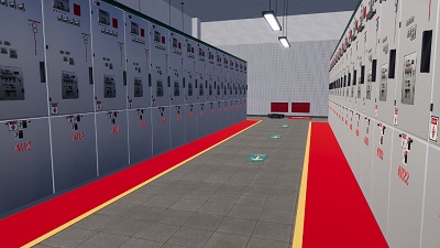 Distribution Box Room Roaming Visualization