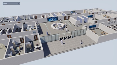 Hospital Interior Visualization