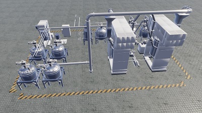 Steam Factory Boiler Digital Twin System
