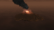 Island Volcano Visualization