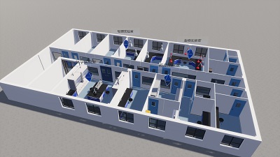 Laboratory Scene Visualization