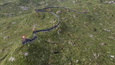 Great Wall Display Visualization