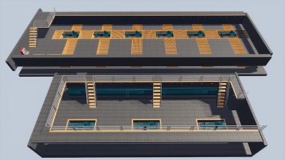Internal Visualization of Pump Room