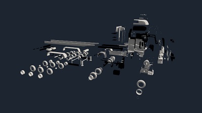 Truck Disassembly Diagram Visualization